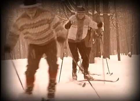 xcskizone old-timey skiing
