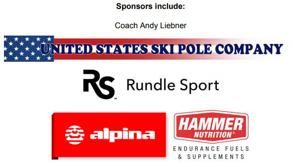 Unofficial Freestyle Roller Ski Race Season Prep Challenge sponsors