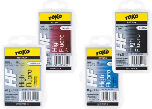 New Toko cross country ski waxes for 2013 with Tribloc
