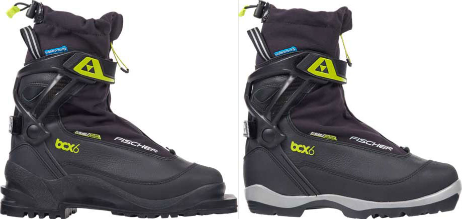 Fischer BCX-675 and BCX-6 back-country boots