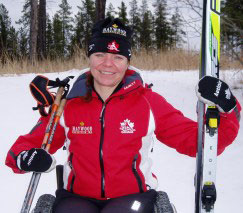 Shauna Maria Whyte is a member of Team 2008 on the Para-Nordic Ski Team