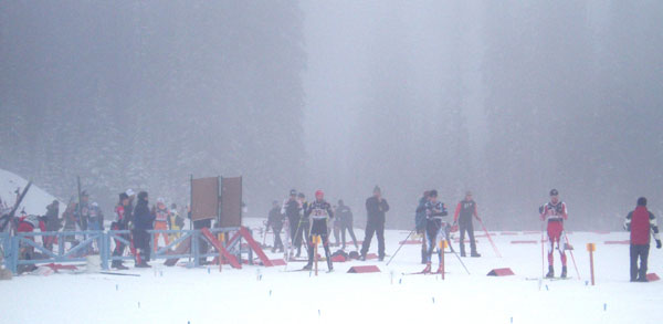 Canadian NorAms hosted at the Sovereign Lake ski venue in Silver Star, British Columbia
