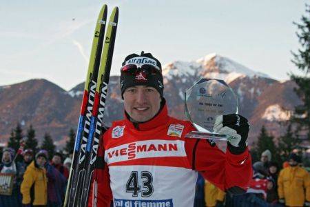 Ivan Babikov, winner of final Tour de Ski stage