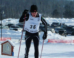 UWGB's Carolyn Freeman won her first collegiate race on Saturday and finished fifth today. 