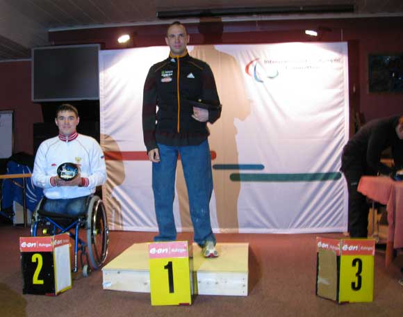 : Andy Soule's win in the opening IPC Biathlon World Cup competition of the season is his first-ever World Cup podium.