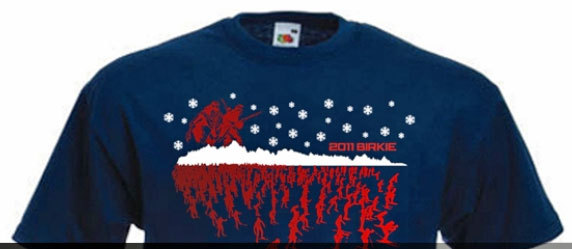 American Birkebeiner 2011 T-Shirt design
