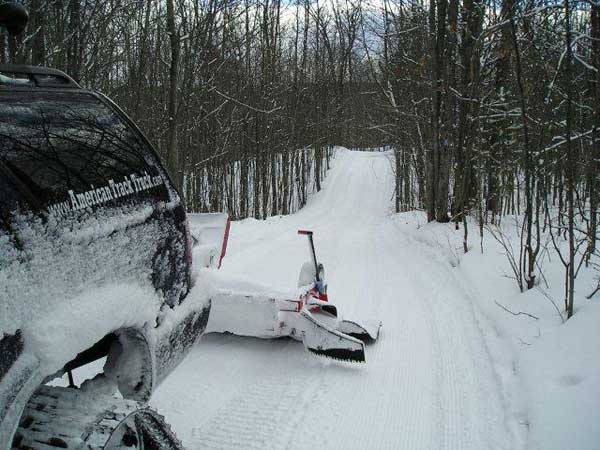 Photo of Black Mountain ski trails on Sunday Feb 19, 2012