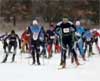 Dan Yankus skis his way to victory in the 2012 Krazy Klassic xc ski race