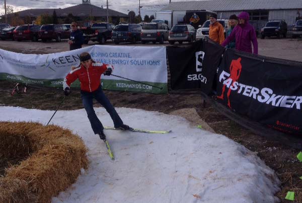 2013 Ski Fest xc ski race - Amy Powell