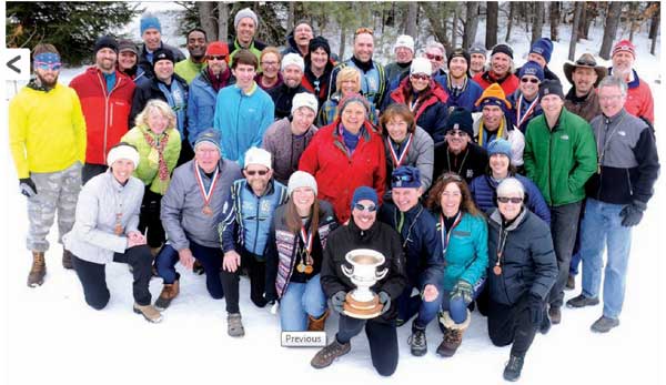 Cross Country Ski Headquarters team with the overall 2014 Michigan Cup