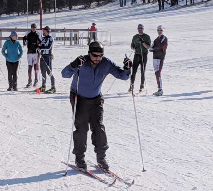 Hanson Hills 6-hour Michigan Cup Team Relay skier