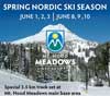XC Ski at Mt Hood in June
