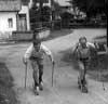 Roller Skiing - The 1950s Sports Craze!