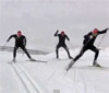 Skate speed with Noah Hoffman at the Snow Farm