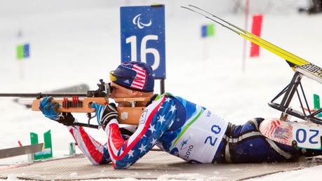 Andy Soule get forth in Paralympics Biathlon