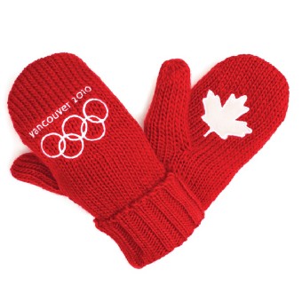 Vancouver 2010 Red Mittens