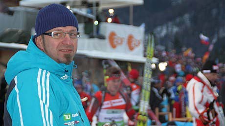 Martin Biermaier US Biathlon team physiotherapist