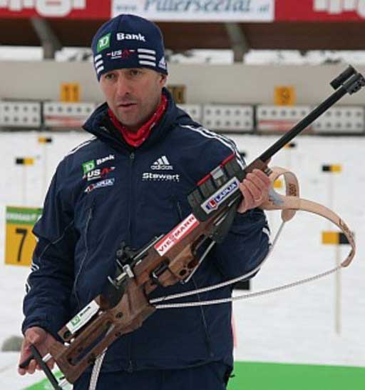 US Biathlon Coach Armin Auchentaller
