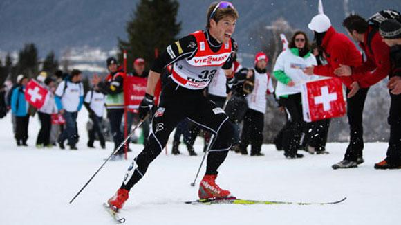 US Ski Team at Tour de Ski cross country ski racing series