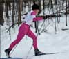 Brady Brennan racing at the 2010 Holiday Classic cross country ski race at the Boyne Valley Lodge in Walloon Lake, Michigan