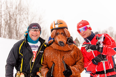 Volunteers for Great Bear Chase cross country ski race