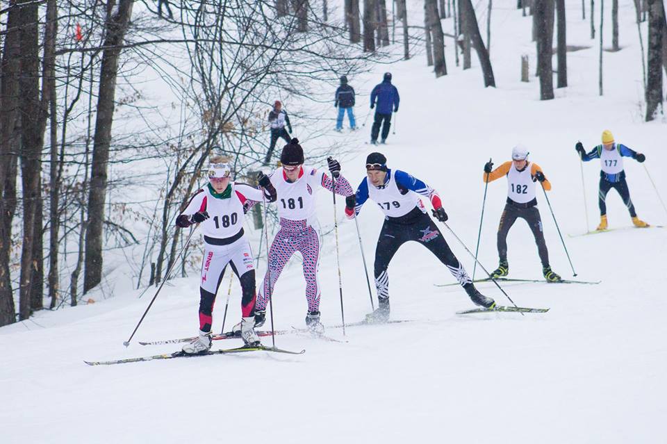King of the Hill cross country ski race