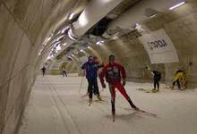 Cross Country Ski Tunnel in Vuokatti, Finland