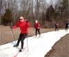 An April XC Ski at Huron Meadows Metropark