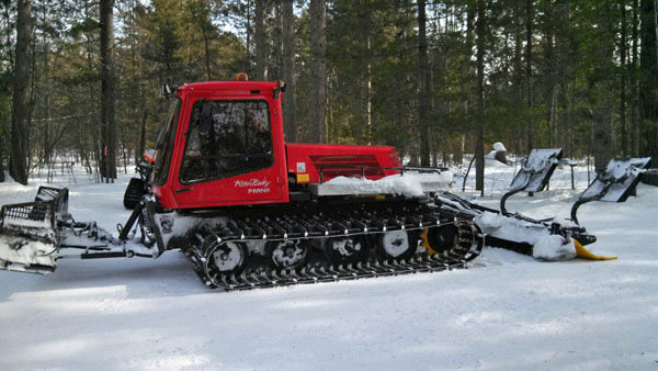 The open house will give the public an opportunity to talk to grooming staff and view grooming equipment, such as the pictured Piston Bully groomer.