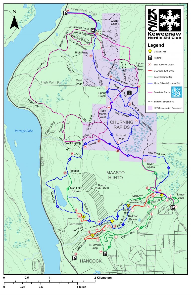 Maasto Hiihto - Churning RapidsTrails