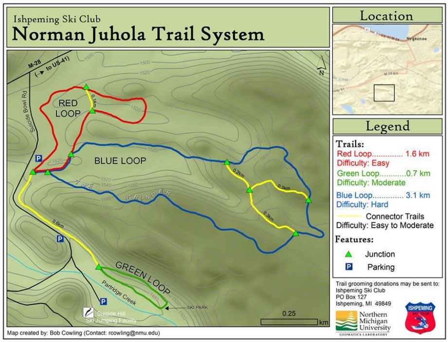 Norman-Juhola Trails (aka Suicide Bowl Trails)