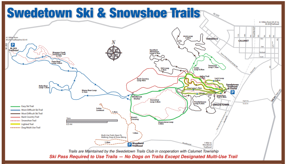 Swedetown Cross Country Ski Trails