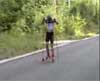 Kris Freeman at the New Durham Ridge Rollerski Race