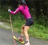 ZOOM! Russian speed work on rollerskis