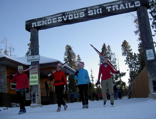 Rendezvous ski trails, Yellowstone Ski Festival