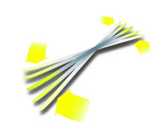 Fischer Carbonlite cross country skis