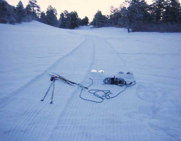 Human Powered Trail Groomer