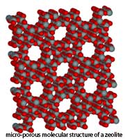 Salomon uses zeolite in its ski bases