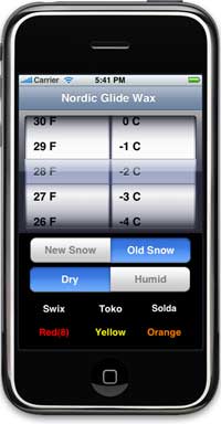 iPhone Nordic Glide Wax