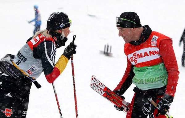 Atomic Skintec technology for waxless cross country skis