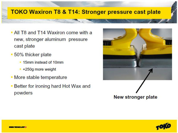 Toko T8 Iron and T14 Iron for waxing cross country skis