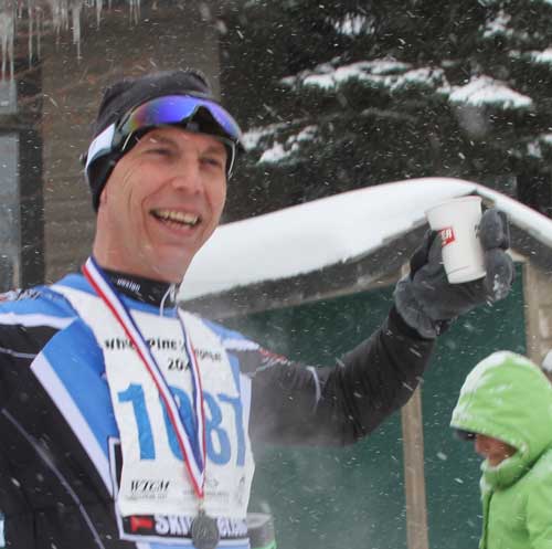 Mike Muha wearing the Salice 807 Nordic Flip Sunglasses