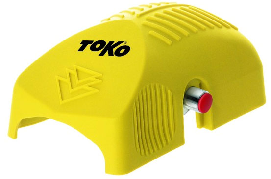Using the Toko Structurite tools to structure cross country ski bases