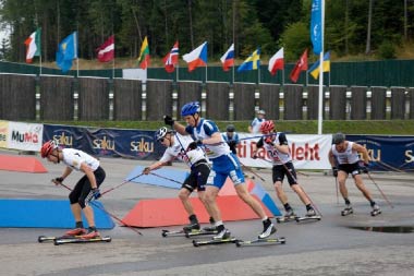 Rollerski racing at Saku Suverull
