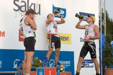 Rollerski racing at Saku Suverull