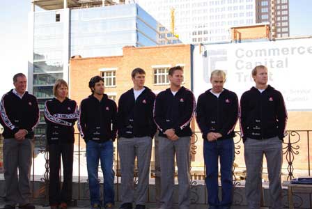 Dave Wood, Sara Renner, Brian McKeever, Phil Widmer, Eric de Nys, Arild Monsen & Drew Goldsack-Haywood Offices Calgary Oct 9, 2008
