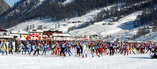 La Sgambeda cross country ski racer