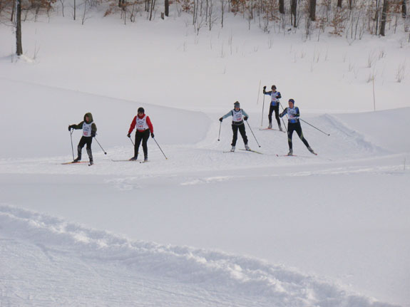 Chestnut Valley cross country ski race