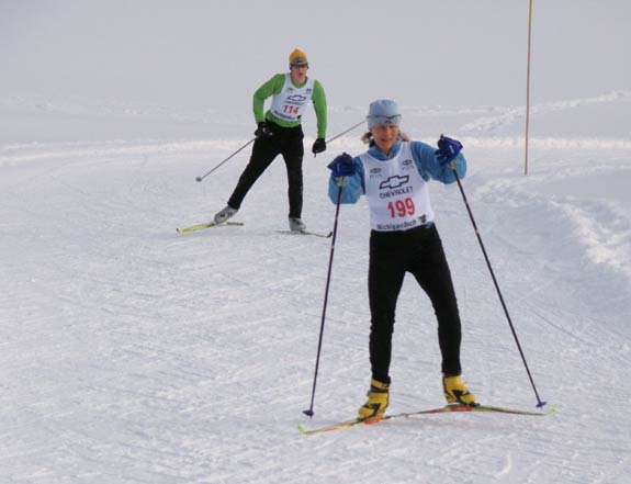 Chestnut Valley cross country ski race