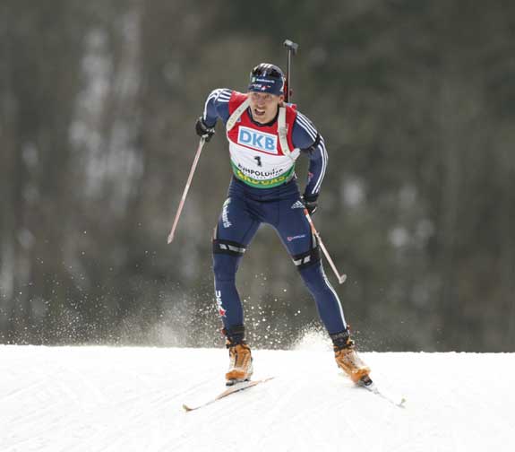  Jay Hakkinen in Ruhpolding, Germany biathlon
